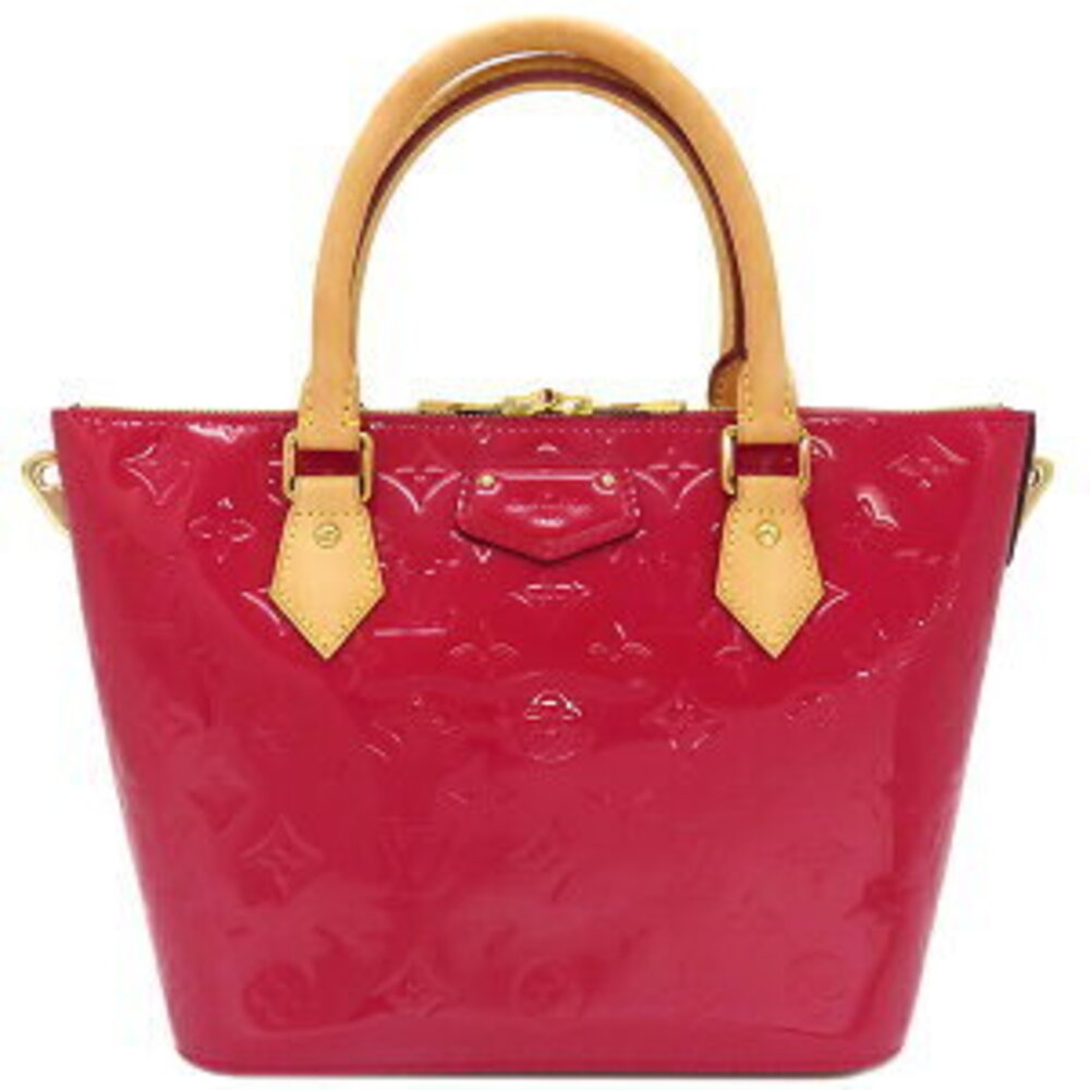 Louis Vuitton Montebello Vernis Rose Pink Indien shoulder tote bag